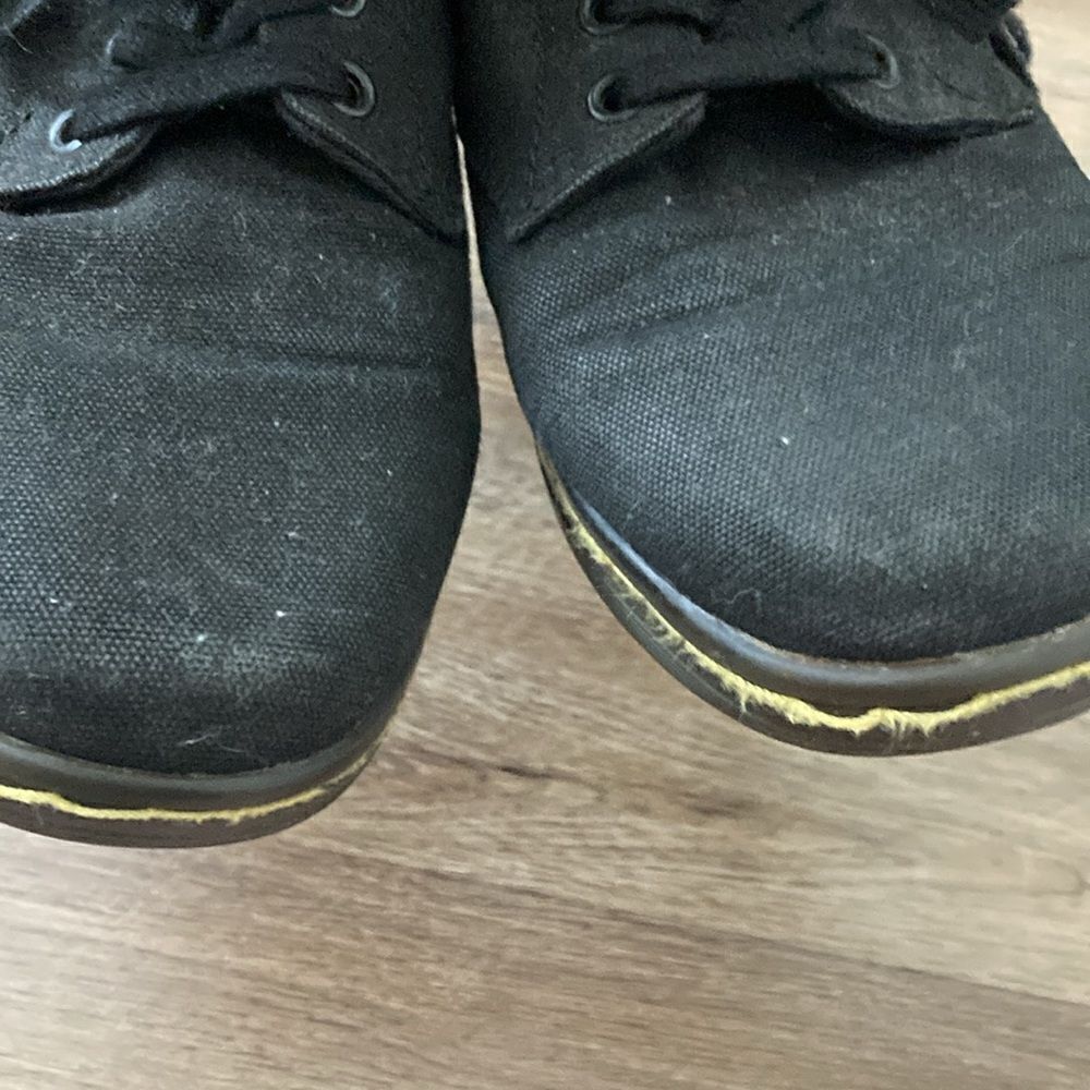 Dr. Martens Black Combat Boots Sz 9 - Picture 5 of 8